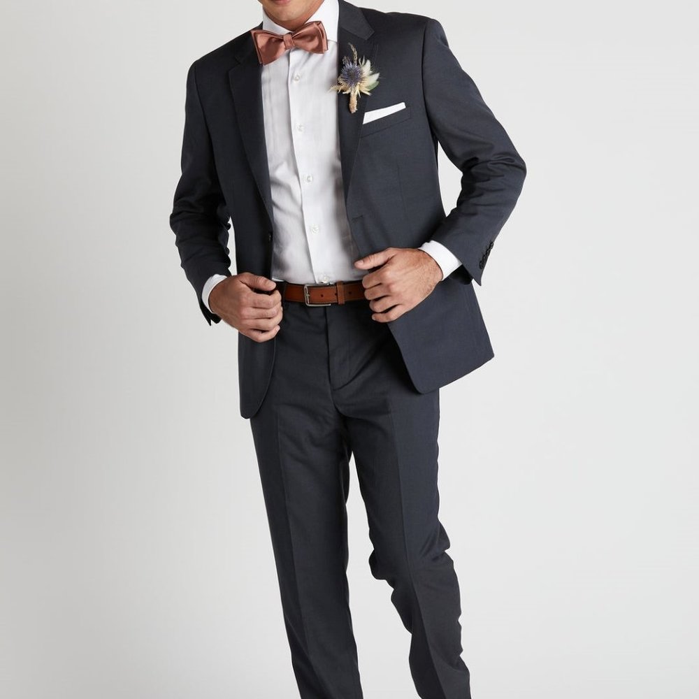 Birdy Grey Daniel bowtie in Desert Rose